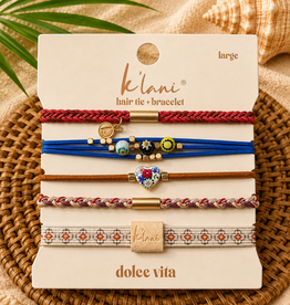KLANI DOLCE VITA HAIR TIE/BRACELET LARGE