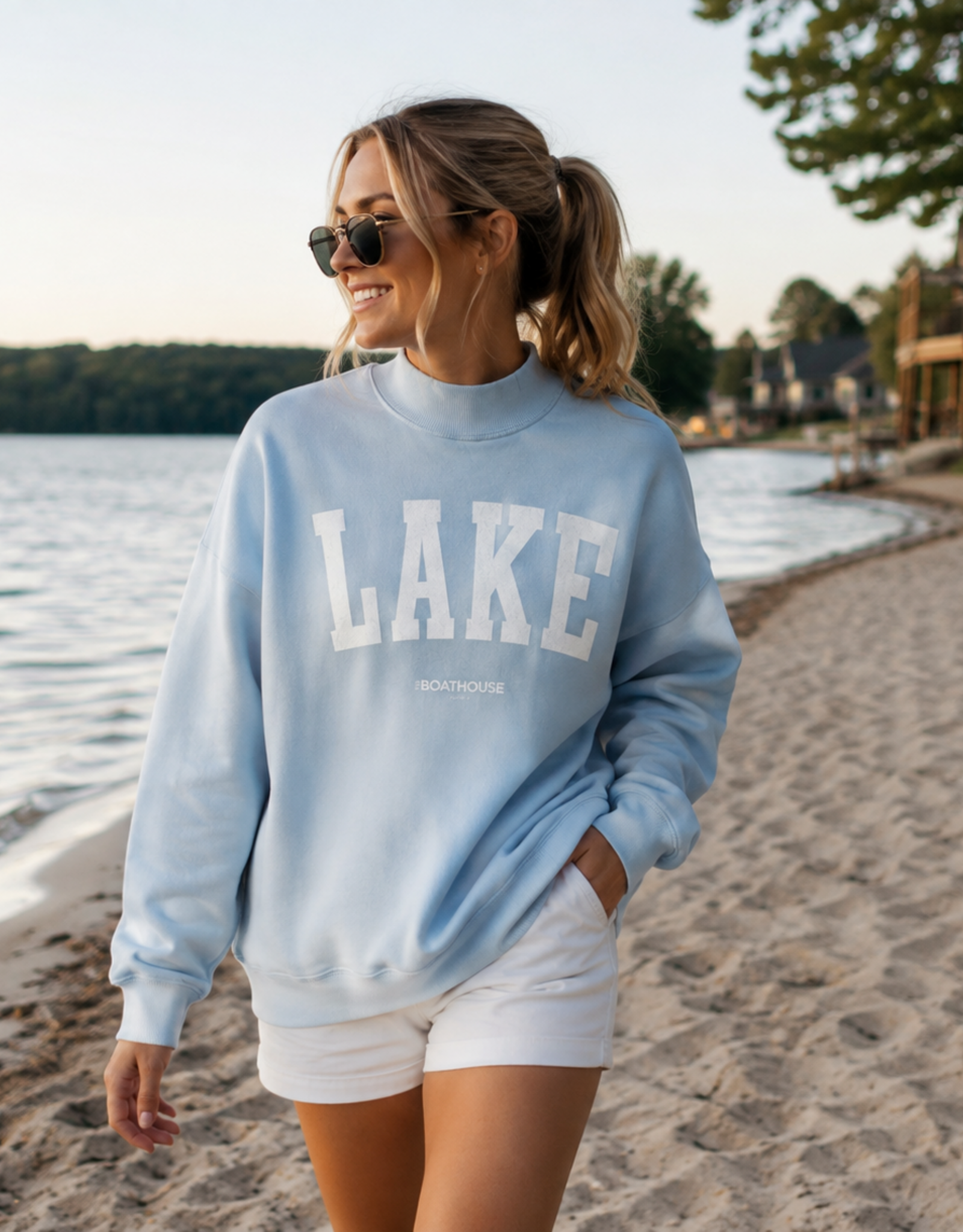 The Idea Girl BH LAKE MOCK NECK