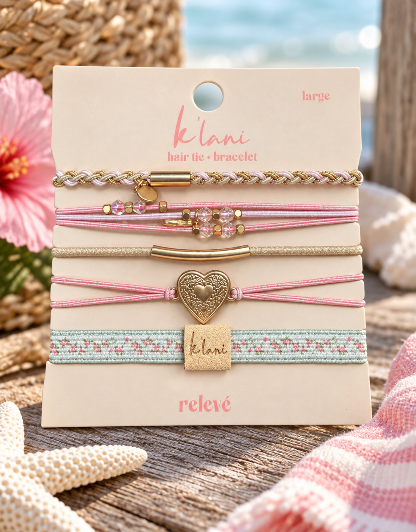 KLANI KL HAIR TYE/BRACELET RELEVE LARGE