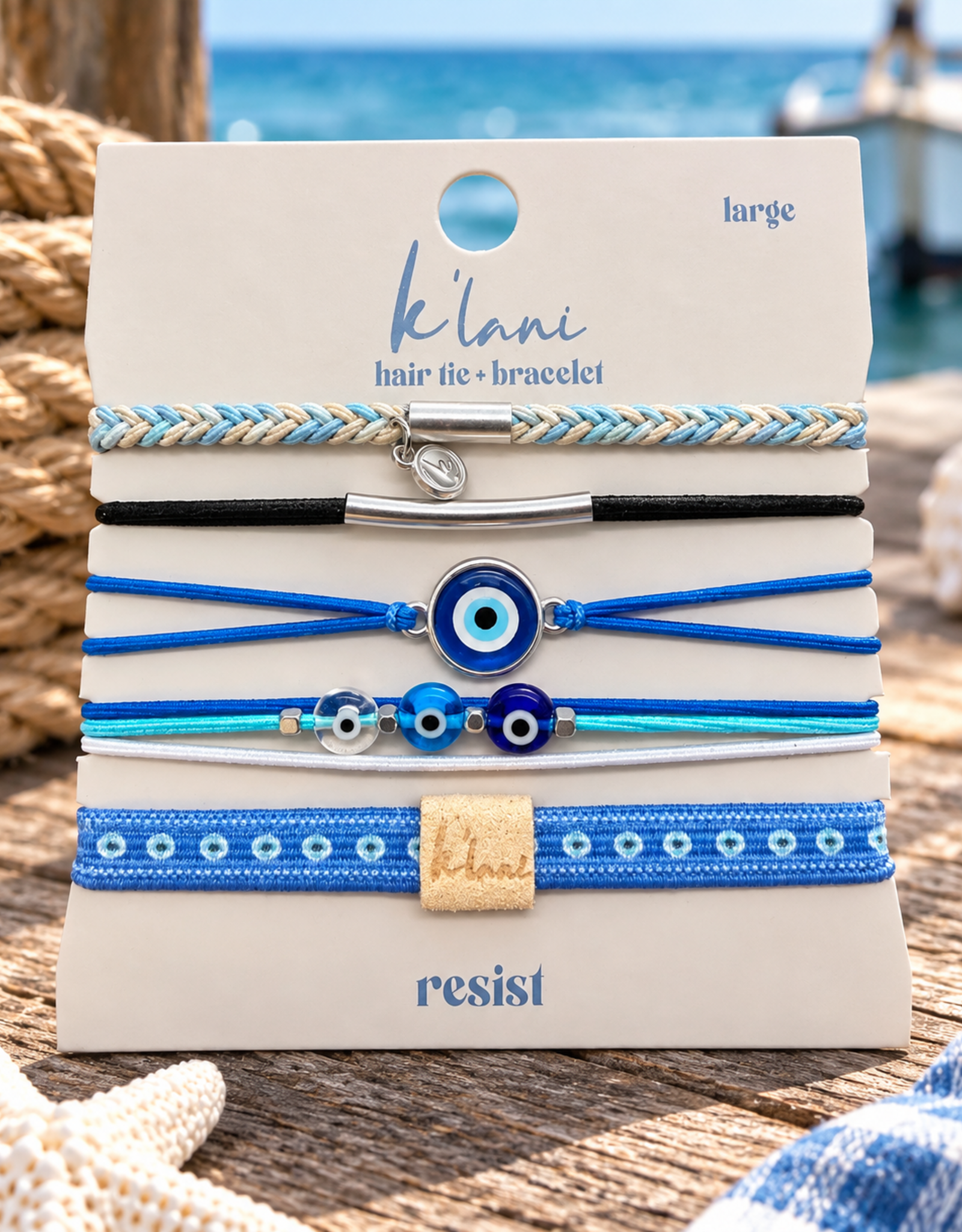 KLANI KL HAIR TYE/BRACELET RESIST LARGE