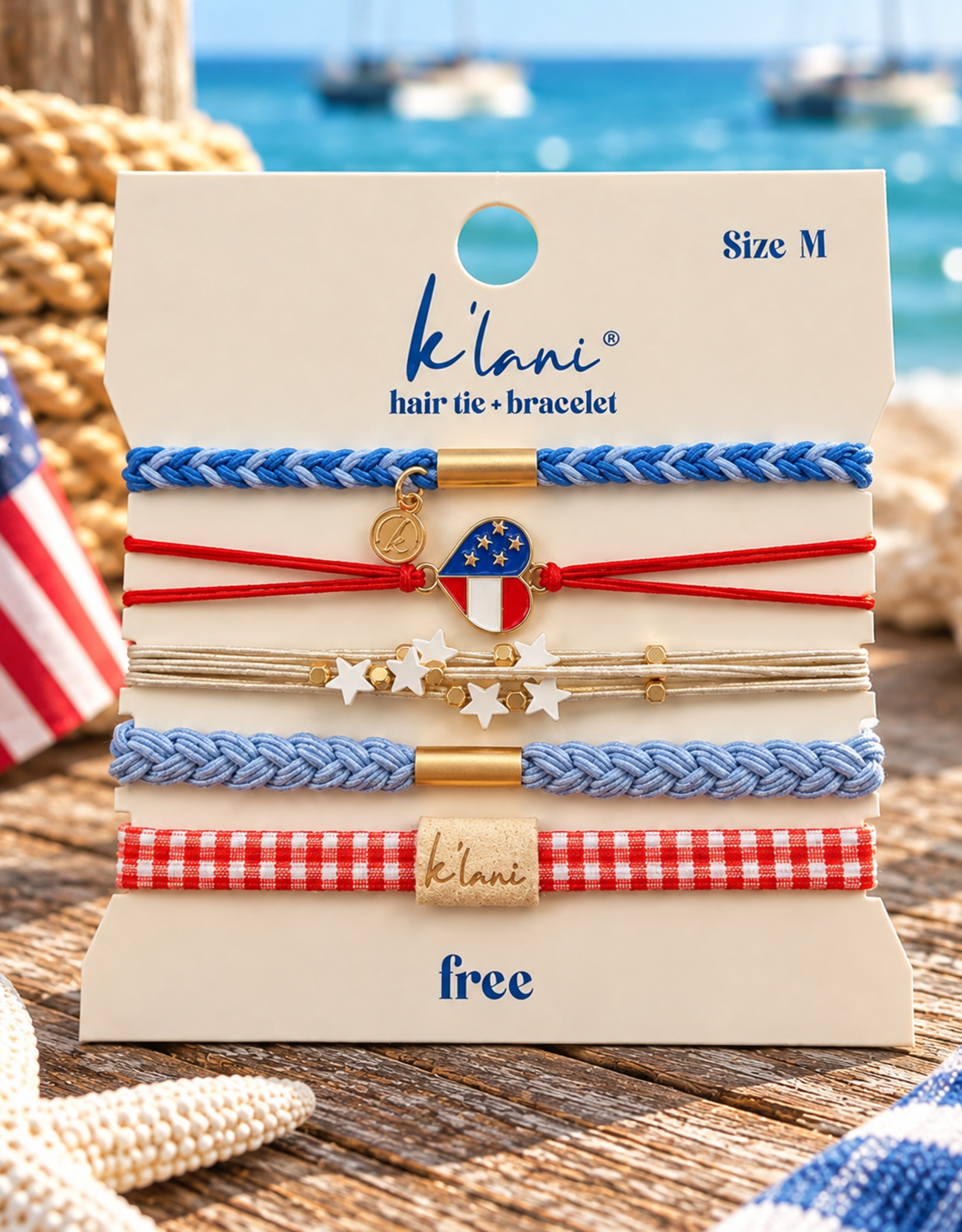 KLANI KL HAIR TYE/BRACELET FREE MEDIUM