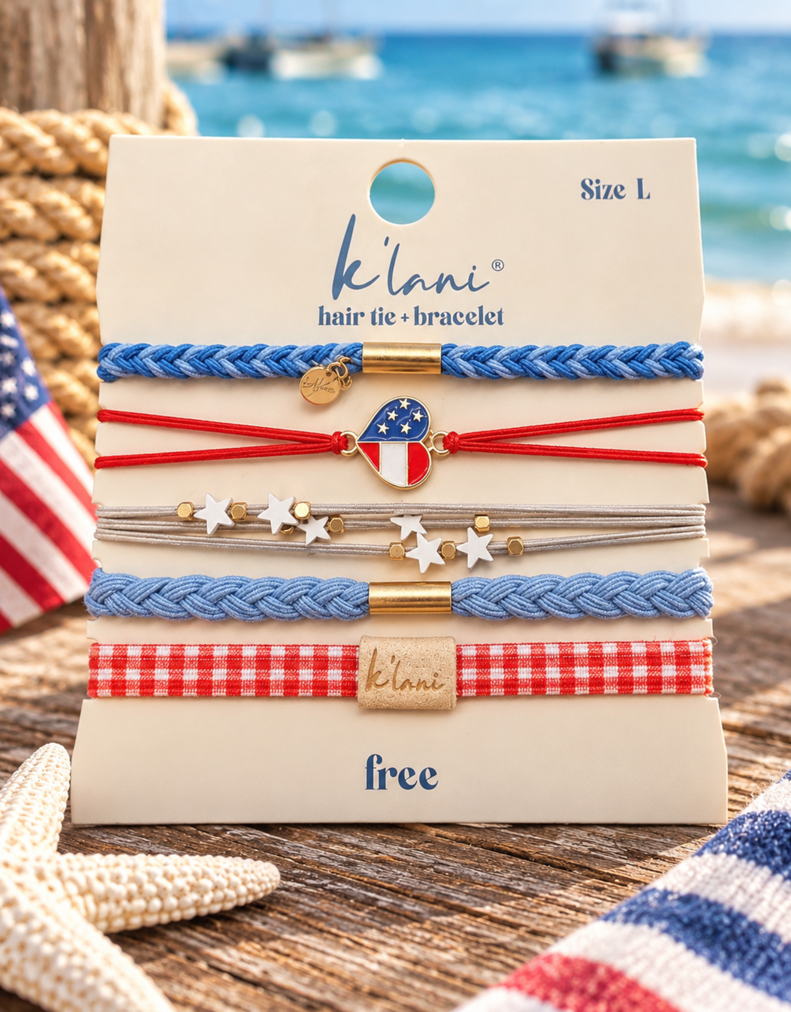 KLANI KL HAIR TYE/BRACELET FREE LARGE