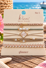 KLANI KL HAIR TYE/BRACELET GLIMMER LARGE
