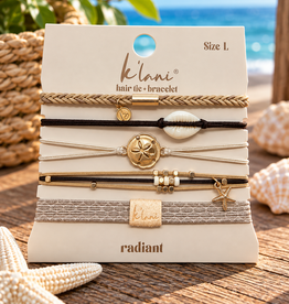 KLANI RADIANT HAIR TIE/BRACELET LARGE
