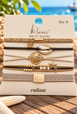 KLANI KL RADIANT HAIRTYE/BRACELET MEDIUM