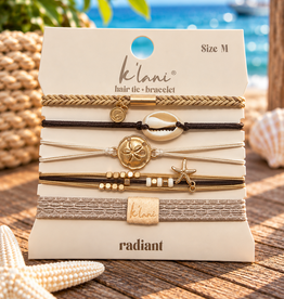 KLANI RADIANT HAIR TIE/BRACELET MEDIUM