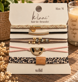 KLANI WILD HAIR TIE/BRACELET MEDIUM