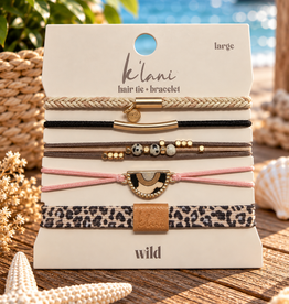 KLANI WILD HAIR TIE/BRACELET LARGE