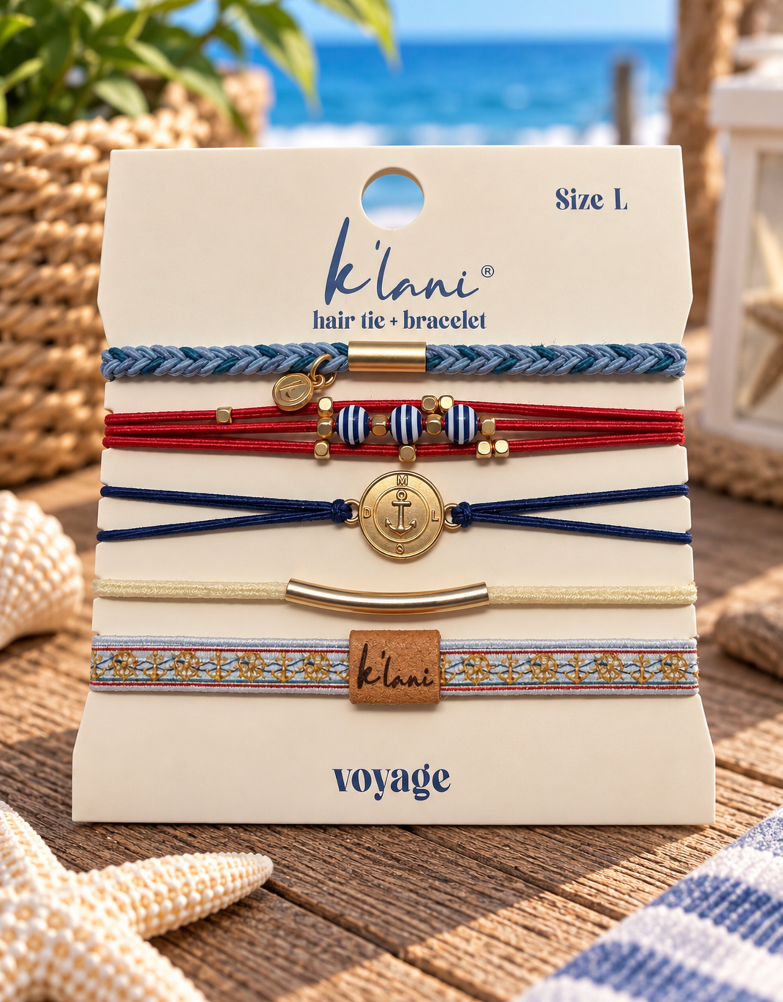 KLANI KL VOYAGE HAIRTYE/BRACELET LARGE