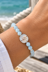 FLAIRCRAFT LIMITED SAND DOLLAR BRACELET AQUA