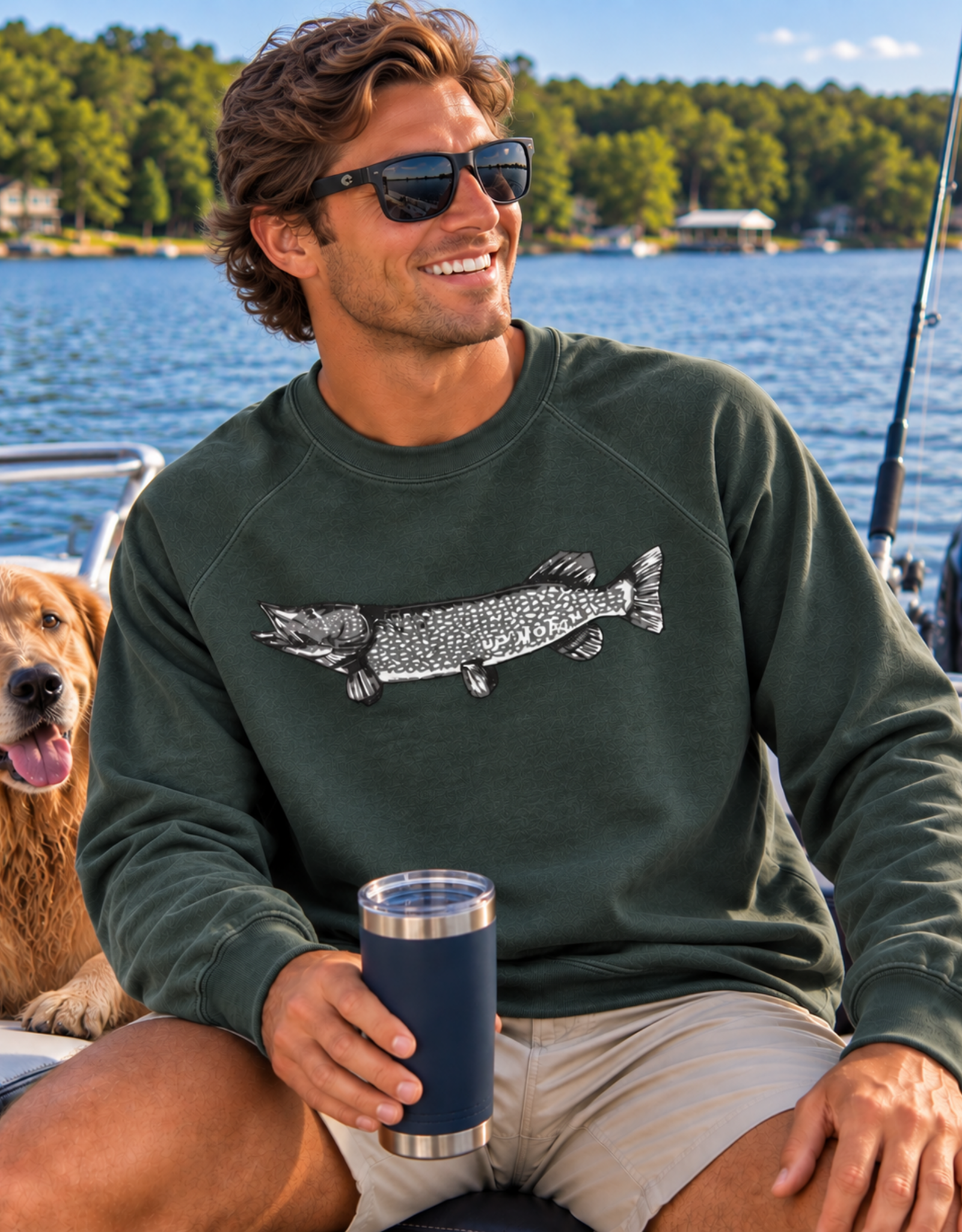 The Idea Girl   PIKE CREW SWEATSHIRT