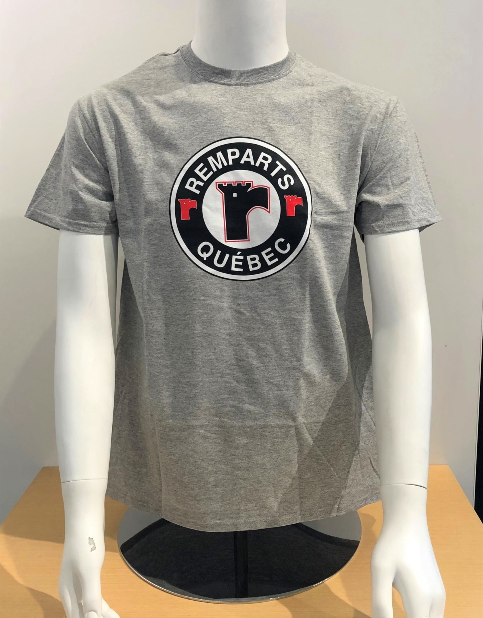 T-shirt Gris Logo Adulte