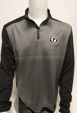 1/4 Zip Gris Logo Spec.