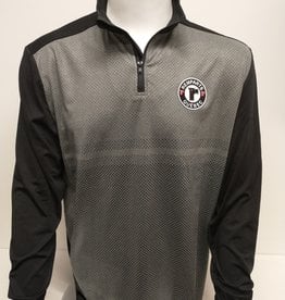 1/4 Zip Gris Logo Spec.