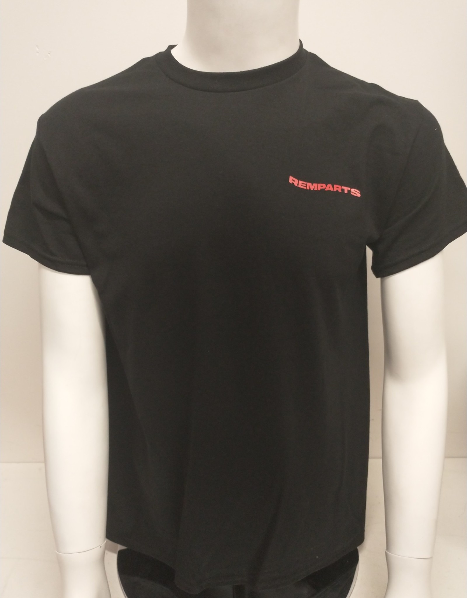 T-Shirt Noir Remparts Superpose