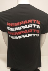 T-Shirt Noir Remparts Surpose