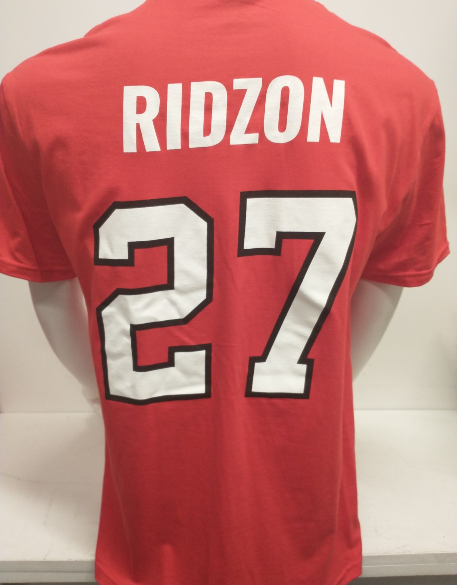 T-Shirt Rouge Ridzon 27