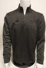 1-4 Zip Charcoal UA Logo Noir