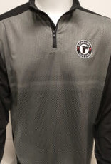 1/4 Zip Gris Logo Spec.