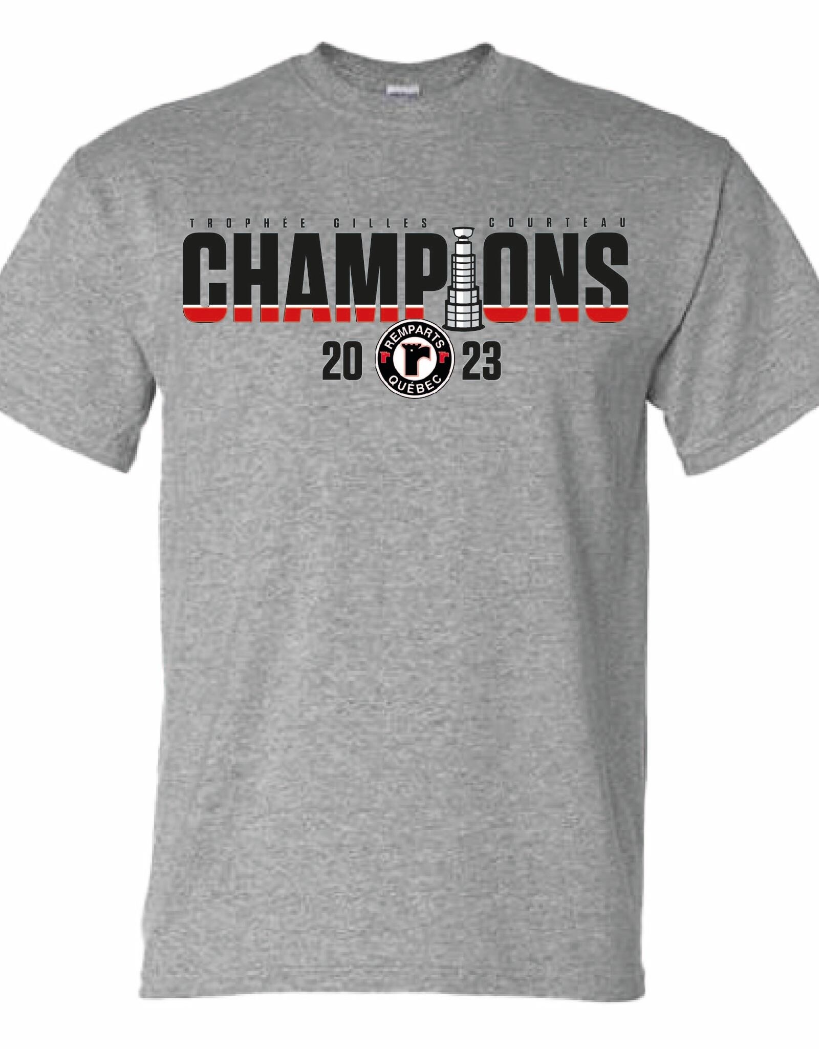 T-Shirt Gris Champions 2023