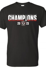 T-Shirt Noir Enfants Champions 2023