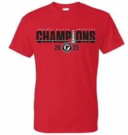 T-Shirt Rouge Enfant Champions 2023