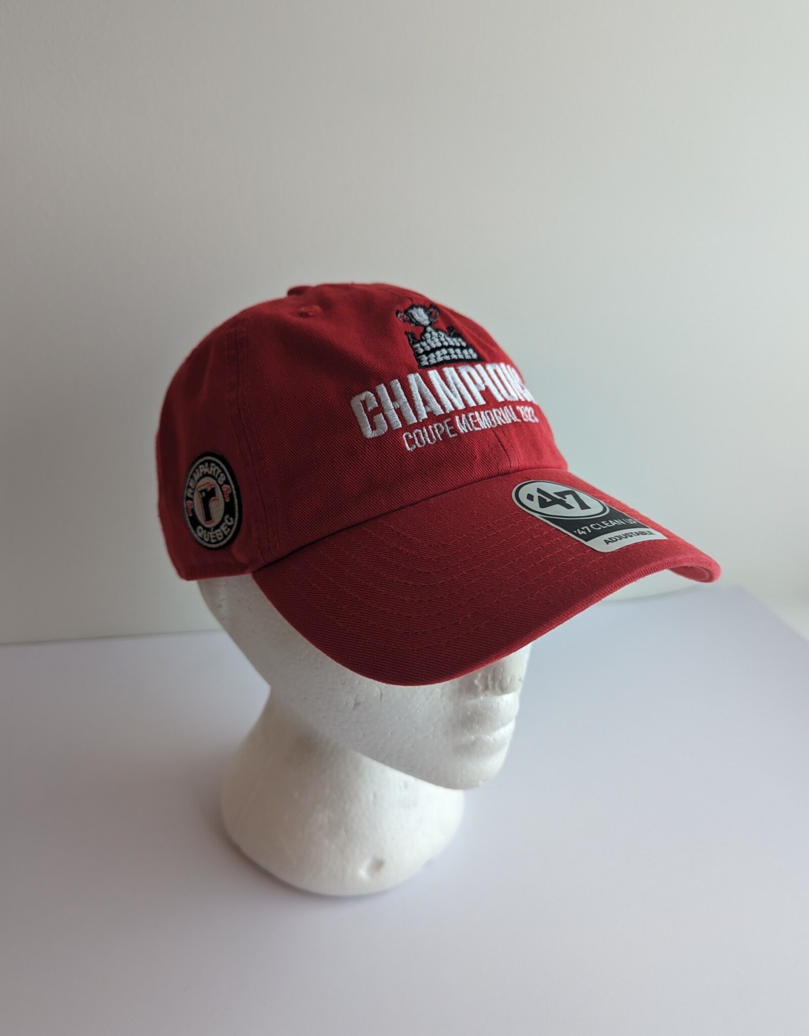Casquette 47' Rouge Chino Champions Coupe Memorial