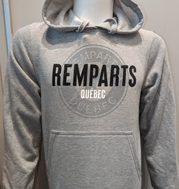 Hoodie Gris Logo Gris