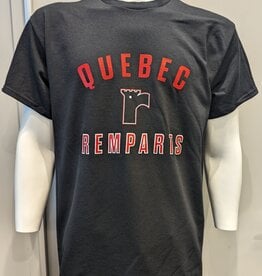 T-Shirt Noir Quebec Remparts