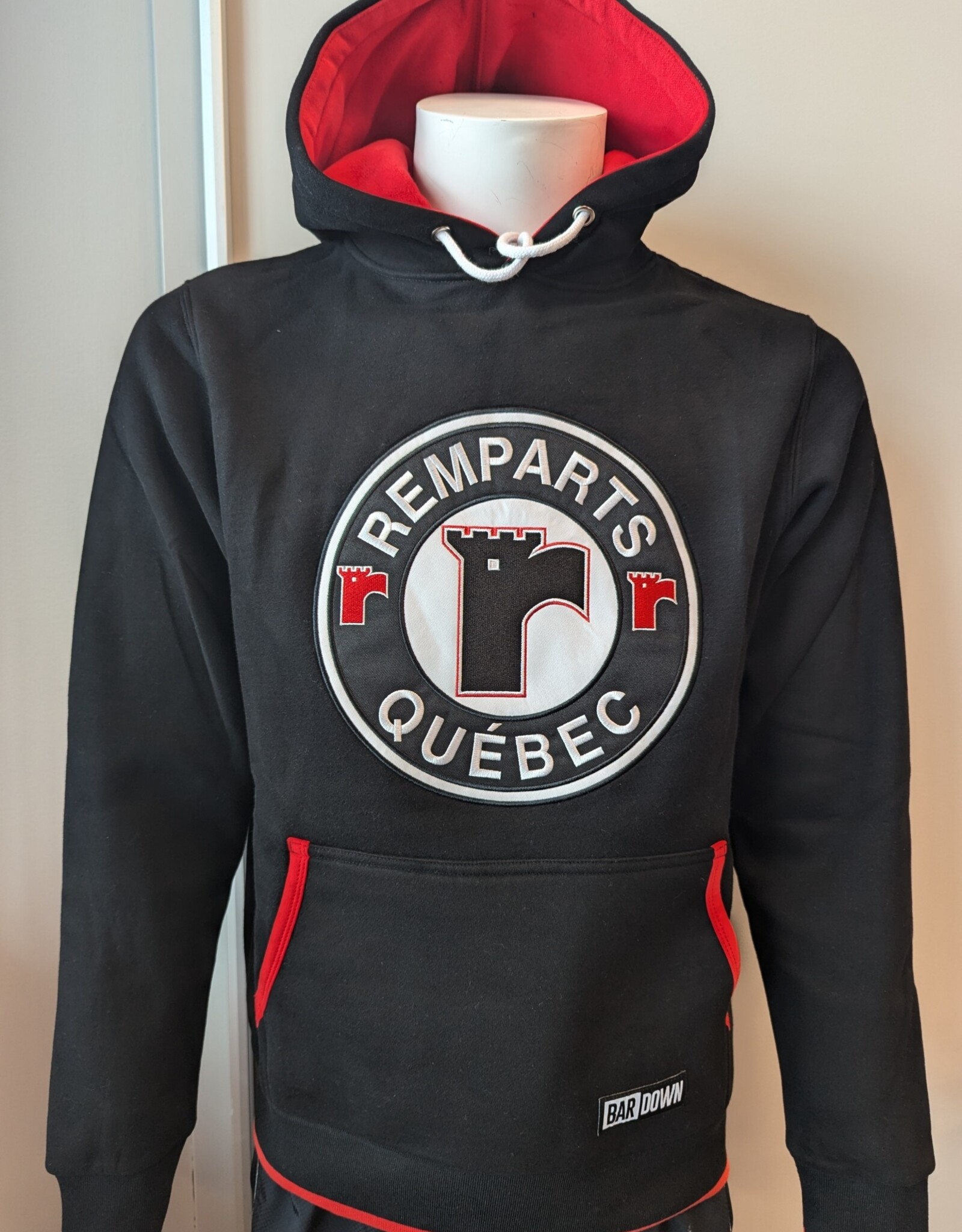 Hoodie Noir Edge Enfant