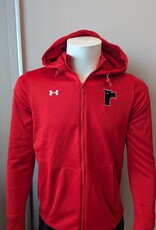 Hoodie Zip Rouge Femme