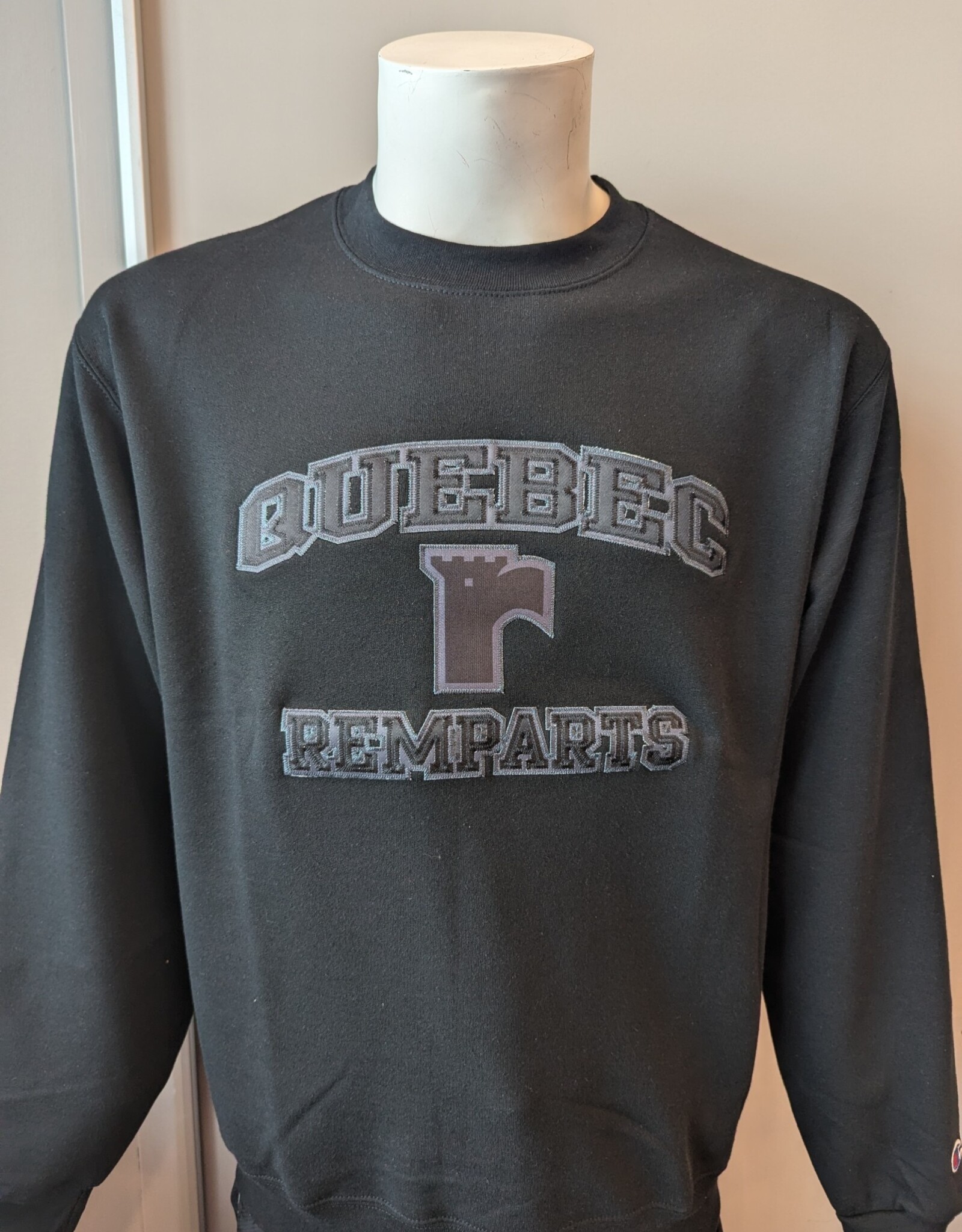 Crewneck Noir Twill Noir