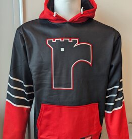 Hoodie Noir-Rouge  Sublime Enfant Logo R