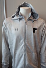 Hoodie Zip Gris Clair Homme