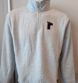 1/4 Zip Gris Cuff Enfant