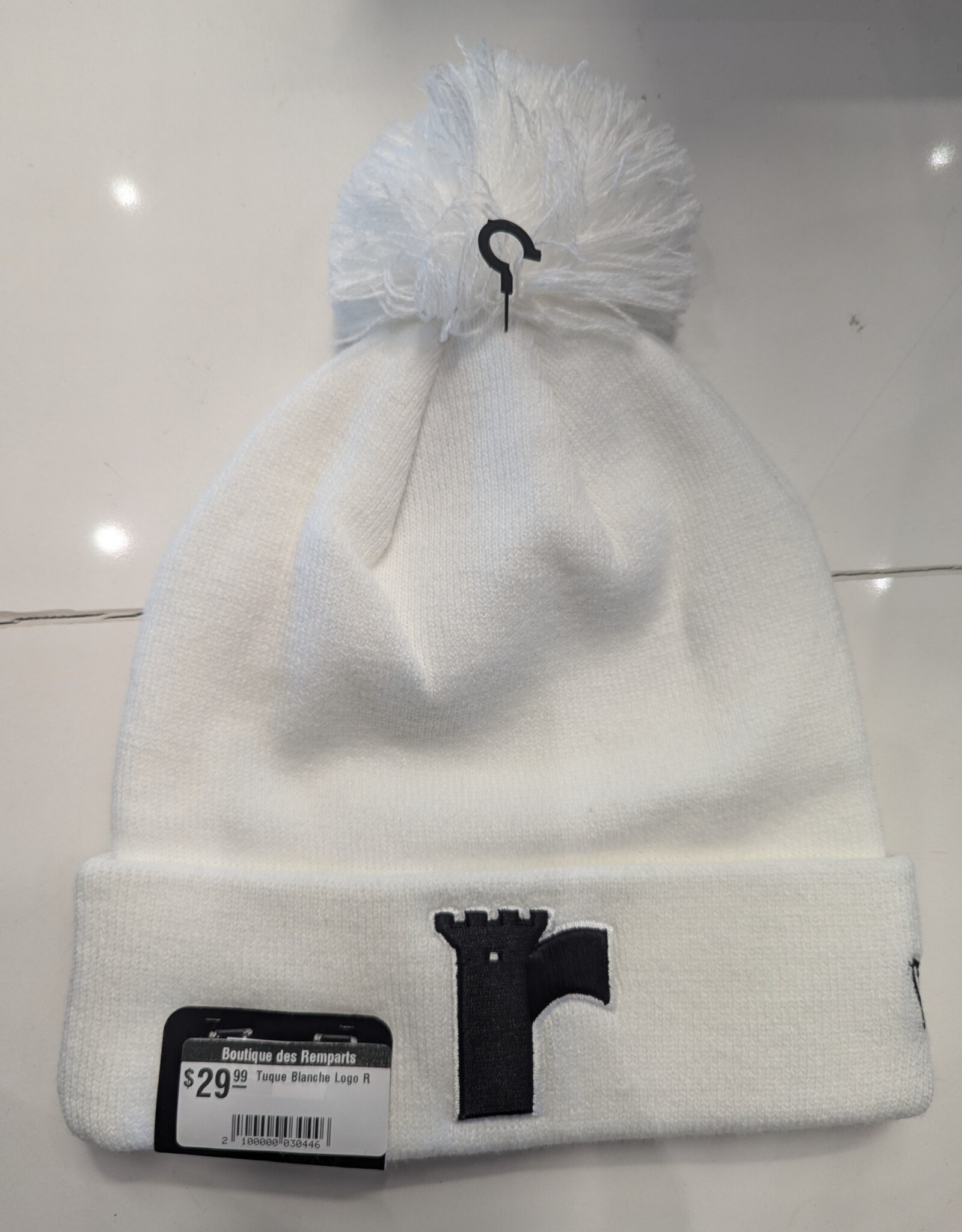 Tuque Blanche Logo R