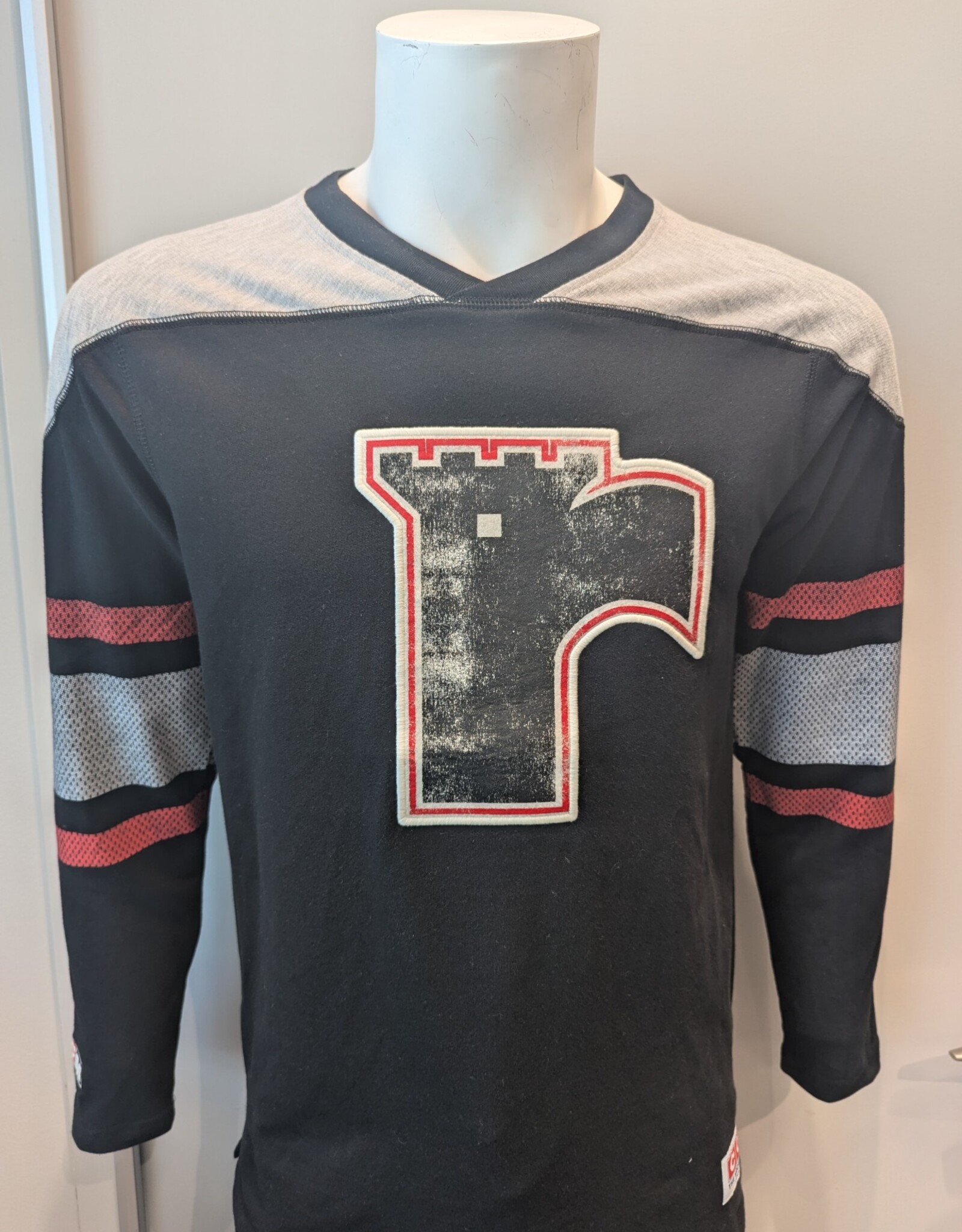 Manches Longues Noir Vintage