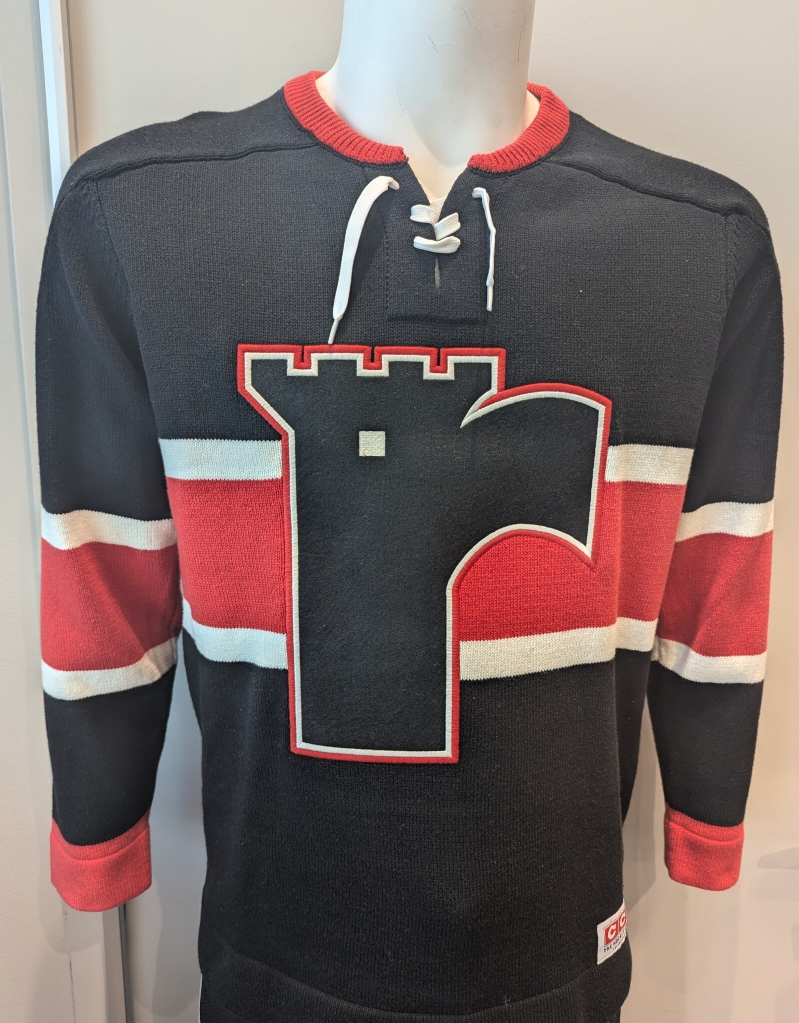 Chandail Noir CCM Vintage