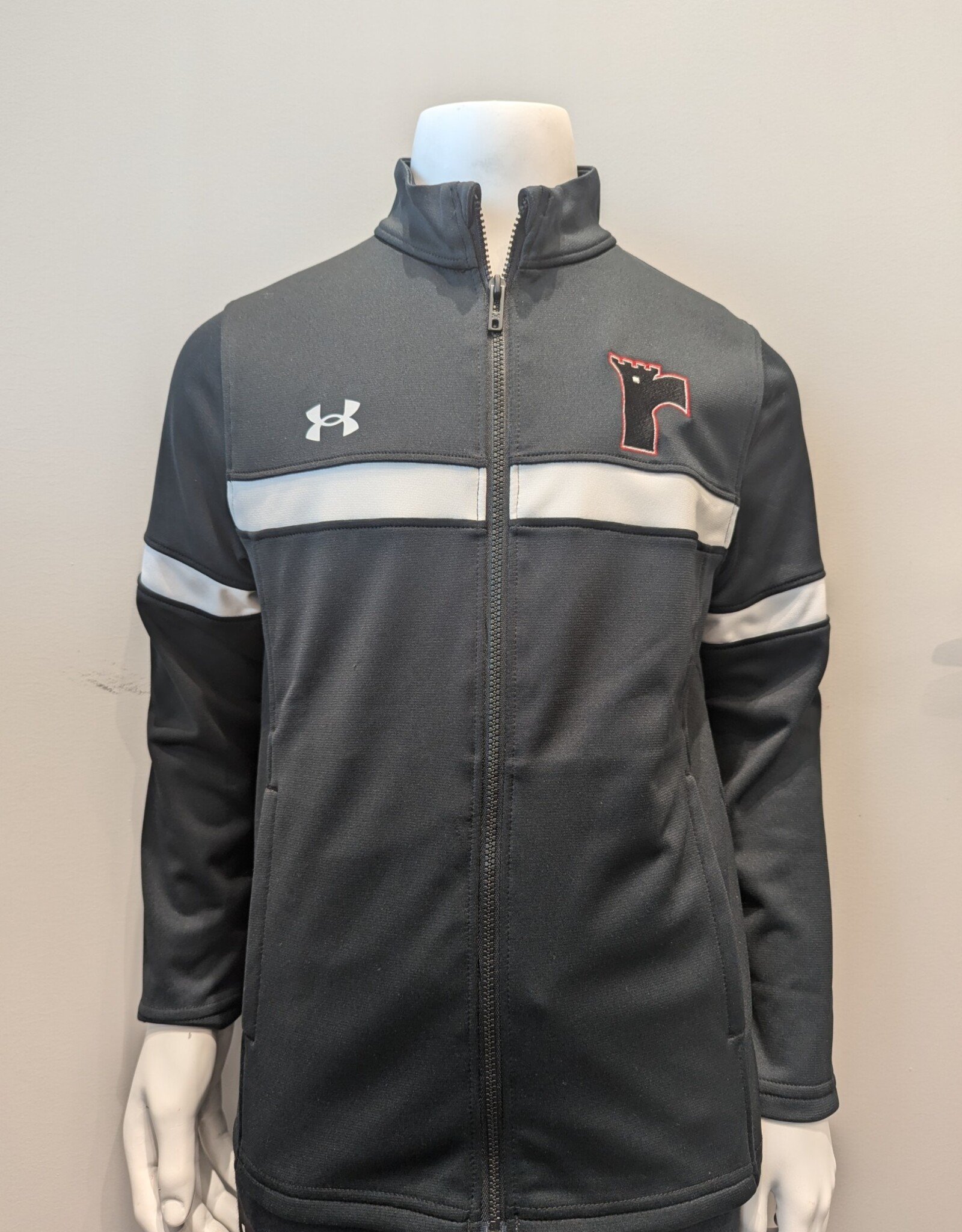 Veste Zip Noir UA Logo R Enfant