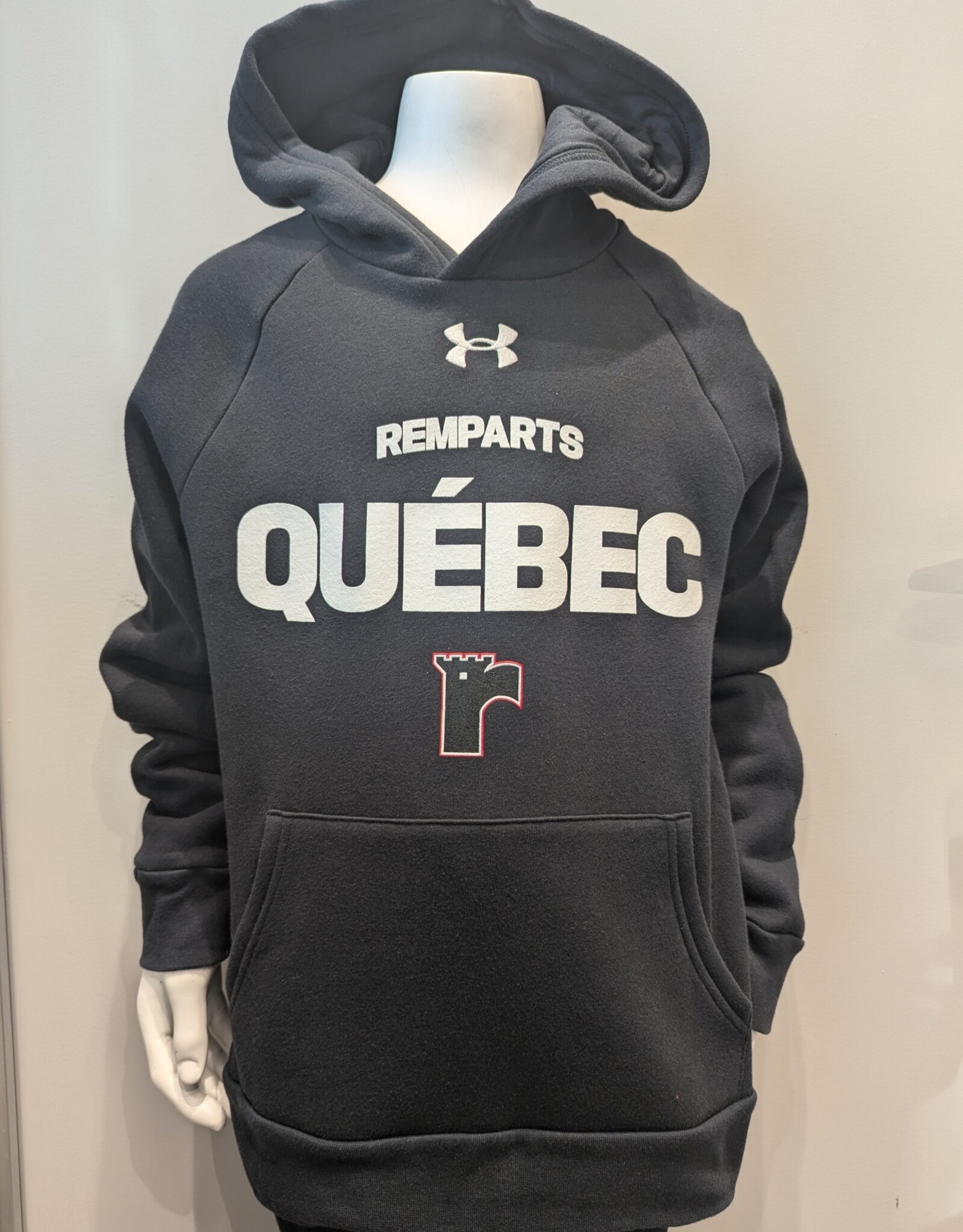 Hoodie Noir UA Enfant