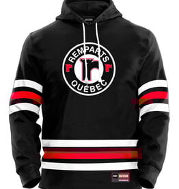 Hoodie Noir Sublime Ligné