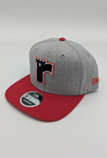 Casquette 950 Snapback Grise et Rouge
