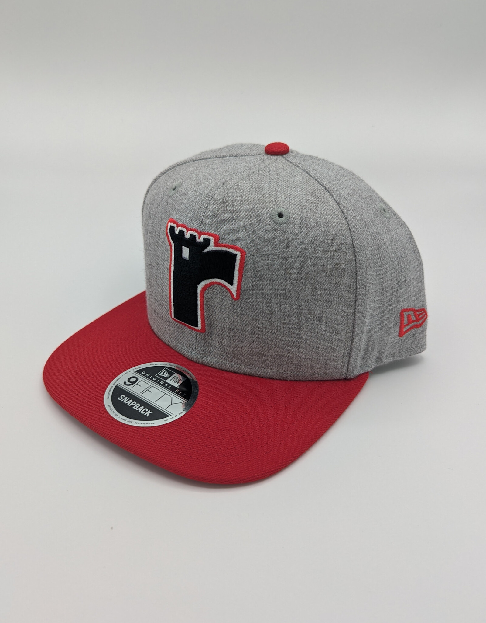 Casquette 950 Snapback Grise et Rouge