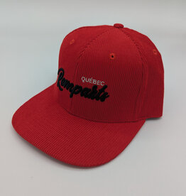 Casquette Rouge Corduroy