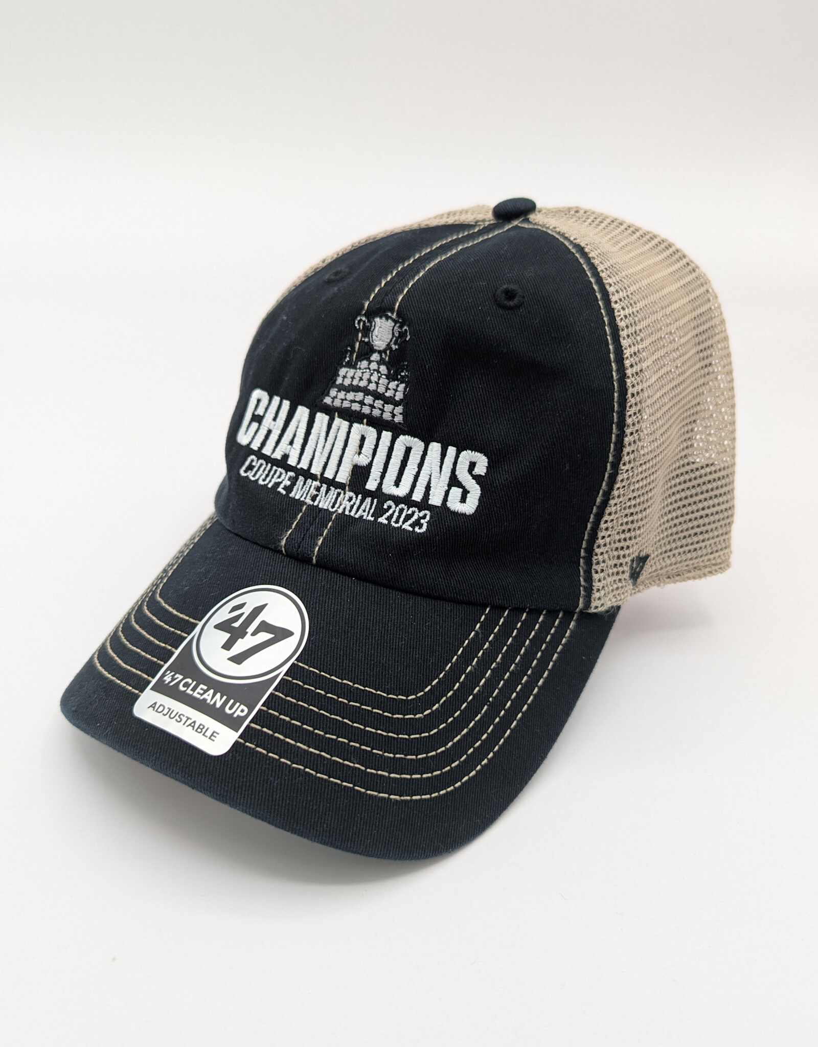 Casquette 47' Noir Trucker Champions Coupe Memorial