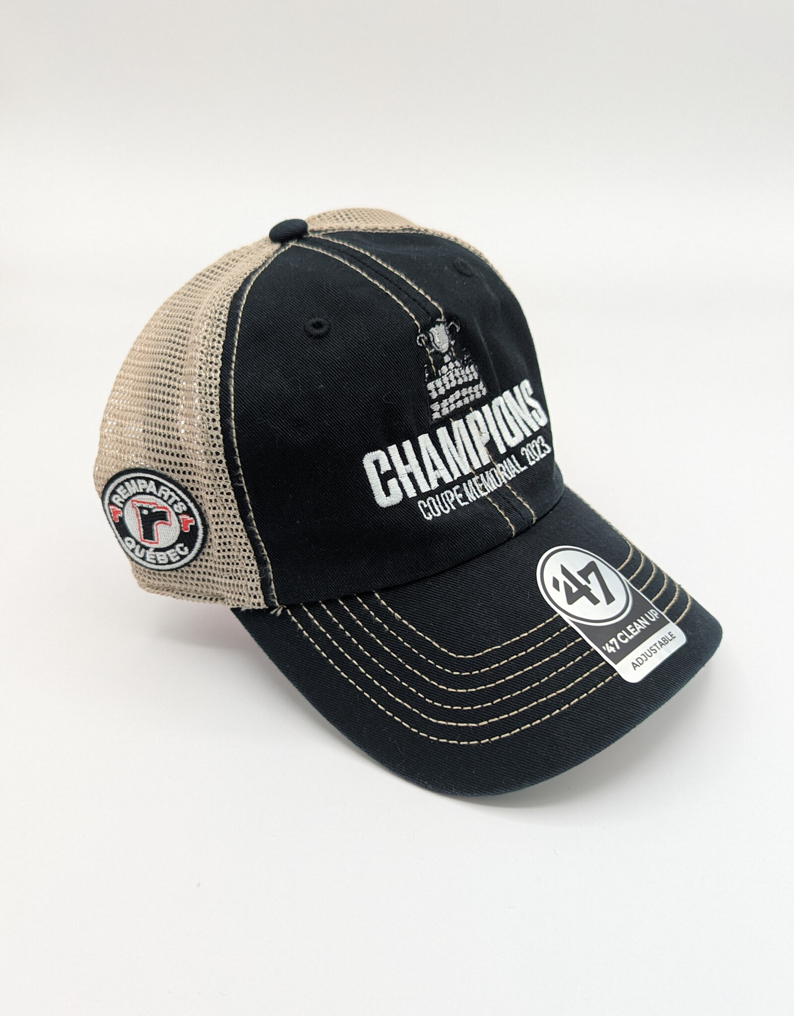 Casquette 47' Noir Trucker Champions Coupe Memorial