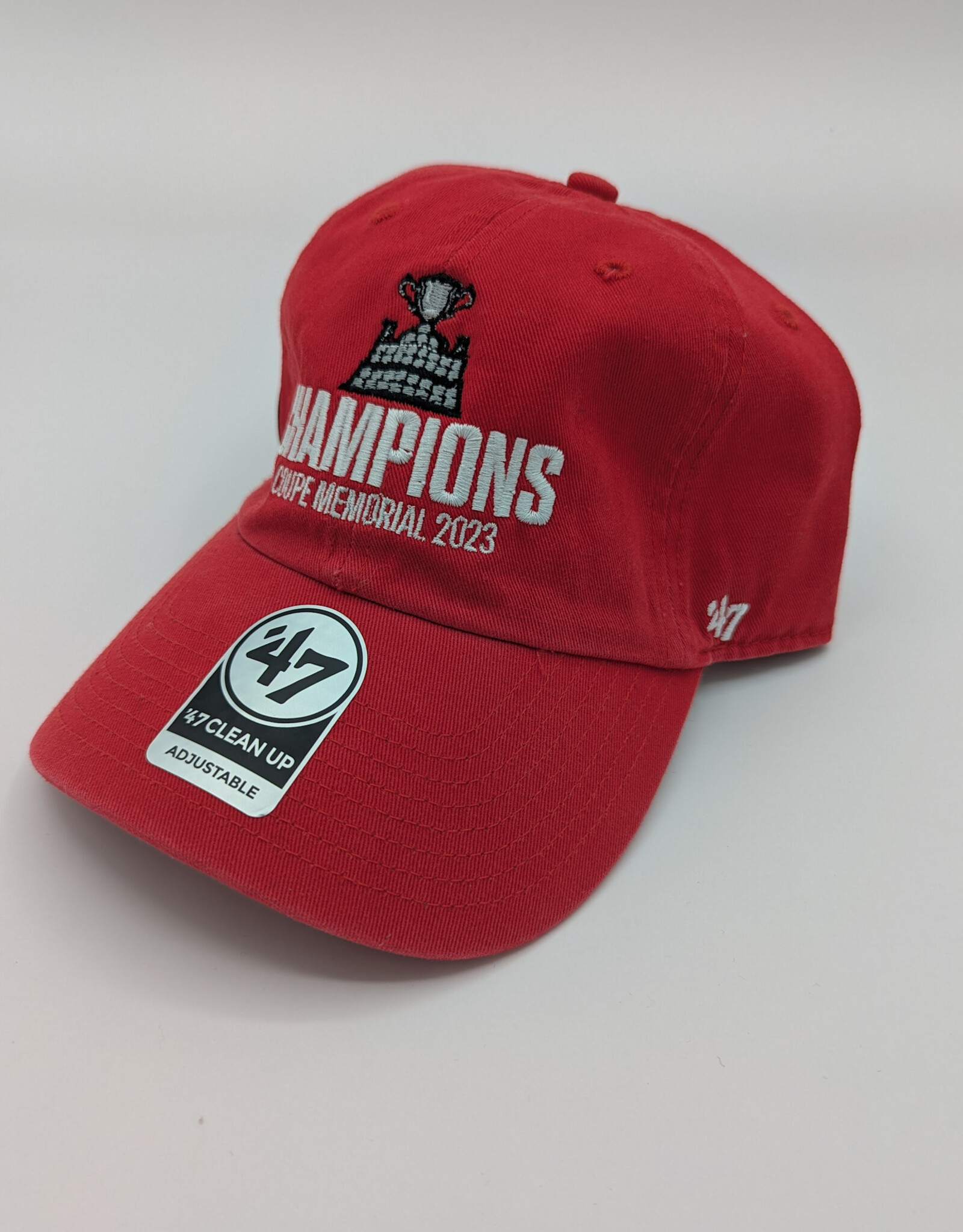 Casquette 47' Rouge Chino Champions Coupe Memorial