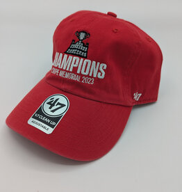 Casquette 47' Rouge Chino Champions Coupe Memorial