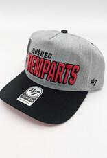 Casquette 47' Grise 3 Logos