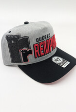 Casquette 47' Grise 3 Logos